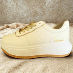 KAIA | Zapatilla Plataforma Gold