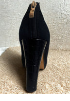 PRAGA | Zapato Tacón Croco Elegante